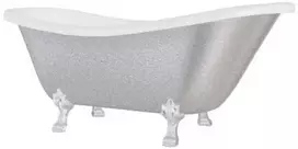 Vonia Besco Otylia Glam 170, Sidabrinis+Chrome (be sifono, su persipylimo skyle)