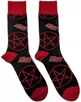 Rock Motley Crue Logos & Pentagrams Kojinės