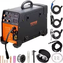 Vevor 250 A MIG su TIG ir MMA suvirinimo aparatas