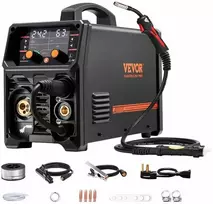 200A sinergetinis MIG suvirinimo aparatas, daugiaprocesinis IGBT inverteris, Flux Core MIG Stick Lift TIG suvirinimas, metalo suvirinimo įranga