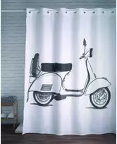 Moto/motoroleris Atenas dušo užuolaidos, 180x200