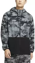 Nike Džemperis Vyrams M NK Flx Vnt MX HD FZ Jkt Camo Pilkas Juodas