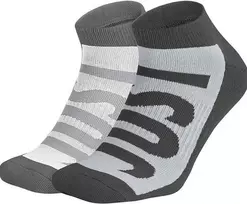 Nike Kojinės Nsw Mens 2 Ppk No Show Pilkas Baltas