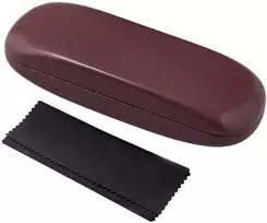 MARQEL Akinių dėklas ir servetėlė, Burgundy