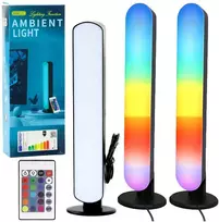 Lean RGB LED šviestuvų rinkinys su nuotolinio valdymo pultu 2 vnt.