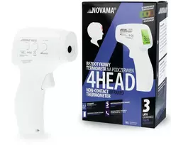 NOVAMA 4HEAD Profesionalus bekontaktis termometras