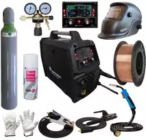Suvirinimo usautomatis Kentauras MIG 200LED 200A, 230V KOMPLEKTAS