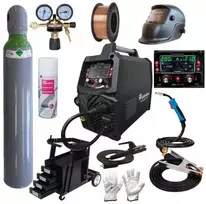 Suvirinimo pusautomatis Kentauras MIG 200LED 200A, 230V KOMPLEKTAS NR2