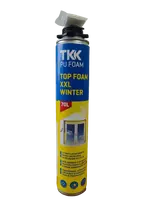 TKK Montavimo putos žieminės TOP FOAM XXL WINTER (pistoletui), 870 ml