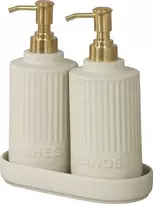 Wenko HEIDI dozatorių rinkinys su stovu, 2 x 550 ml