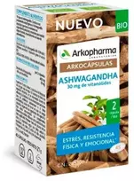 Arkopharma Arkocapsulas Ashwagandha Bio 45 kapsulės