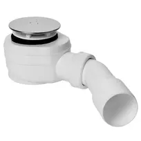 Plastbrno Dušo latakas EWNN542 50 40 Inox, žemas, 45°, 40 50 mm