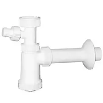 Plastbrno Praustuvo sifonas EM15340 1 1/4x40mm su perpildymo jungtimi
