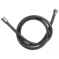 Dušo žarna AB PVC 150cm Chromuota/Juoda