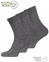 Norvegiškos vilnonės vyriškos kojinės VCA Textil, 3 poros