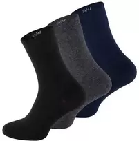 Vyriškos klasikinės premium medvilninės kostiuminės kojinės Clark Crown, 3 poros
