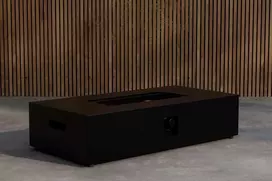 Venture Design Lauko židinys, Kea, 137x69x31 cm, juodas