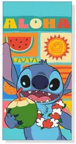 Disney Stitch microfibre beach towel