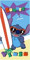 Disney Stitch Angel microfibre beach towel