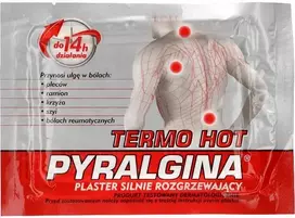 Eurus Pyralgina „Termo Hot“ stipriai šildantis pleistras (1 vnt.)