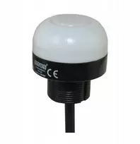 Emas Daugiafunkcinis LED signalinis stulpelis, 30 mm, PLC PNP, 24 V DC, 1 m kabelis, kupolinės formos, T0-IF3P024MS30-1