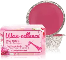 Lycon Wax Cellence vaško papildymas 2x80 g | WAX-CELLENCE HOT WAX REFILLS 2x80 g