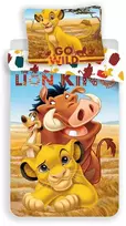 Patalynė bawełniana 140x200 Król Lew 9436 Simba Pumba Timon Lion King poszewka 70x90