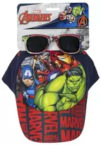 „Avengers“ akinių nuo saulės ir beisbolo kepuraitės rinkinys