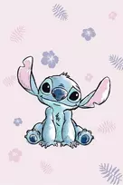 Koc su mkrofibry 100x150 Lilo i Stitch rožinė JF24