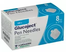 Menarini Insulino adata 31gx8mm 100 vnt