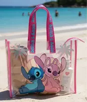 Disney Stitch & Angel beach bag