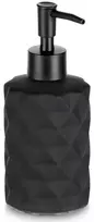 Vilde Stiklinis muilo dozatorius 330 ml Juodas