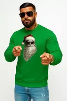 Žalias džemperis be gobtuvo Santa