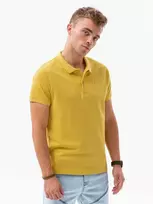 Vyriški geltoni polo marškinėliai Cristan