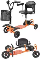 Vevor Keturratis sulankstomas elektrinis motoroleris