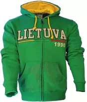 Robin Ruth Žalias Džemperis Su Užtrauktuku Lietuva 1990, Dydis: M