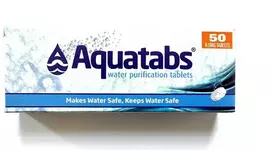 Vandens valymo tabletės Aquatabs 5x10vnt.