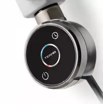 regulējams sildelements DRY 200W ar taimeri 2h, hromēts