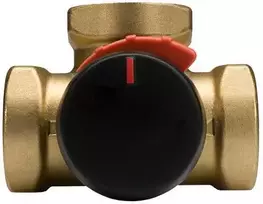 VRG131 3-ceļu rotācijas vārsts 1/2" Kvs 1.6, misiņš