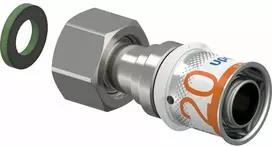 Uponor S-Press PLUS šarnyrinės veržlės jungtis 20-G1/2SN