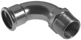 KAN-therm ilga alkūnė su išoriniu sriegiu 15x1 / 2 "- 620 199,8