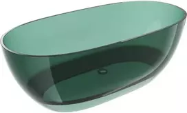 Vonia Mexen Pure Teal Transparent, 170 x 80 cm, su chromo dangteliu