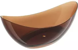 Vonia Mexen Vea Earth Transparent, 180 x 80 cm, su chromo dangteliu