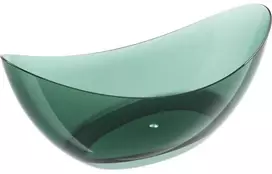 Vonia Mexen Vea Teal Transparent, 180 x 80 cm, su chromo dangteliu - 58091808011