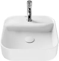 Praustuvas Besco Assos Cera-Line, 40 x 40 x 11 cm, Baltas