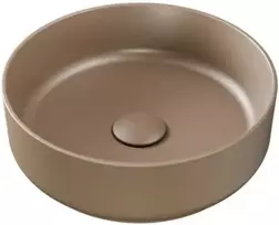 Praustuvas Besco Clea Cera-Line, 34.6 x 11.4, Matt Mokka