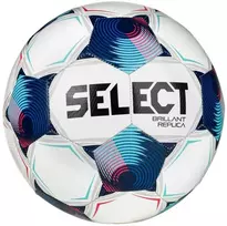 Futbolo kamuolys Select Brillant Replica v25 balta ir-mėlyna 19349 (4)