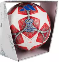 Futbolo kamuolys adidas UCL Womens 25/26 Final Pro raudona-balta JW1325 (5)