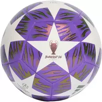 Futbolo kamuolys adidas UCL 25/26 Final Training violetinė-balta JX9089 (4)