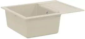 Kriauklė Smėlio 620 x 500 mm 80% Kvarcas ir 20% Derva